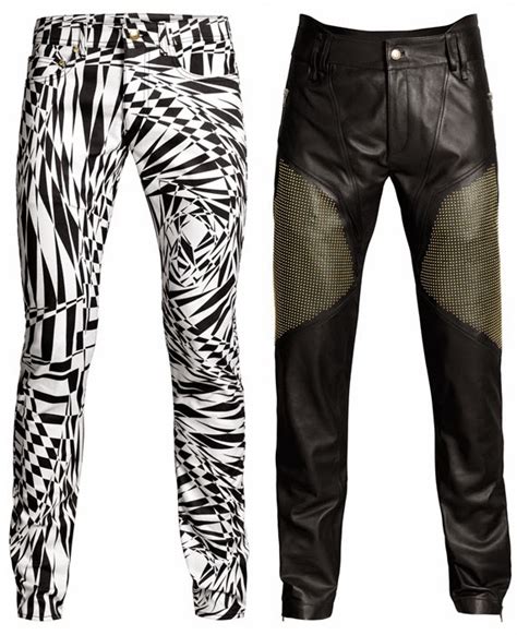 versace trousse man|versace pants for men.